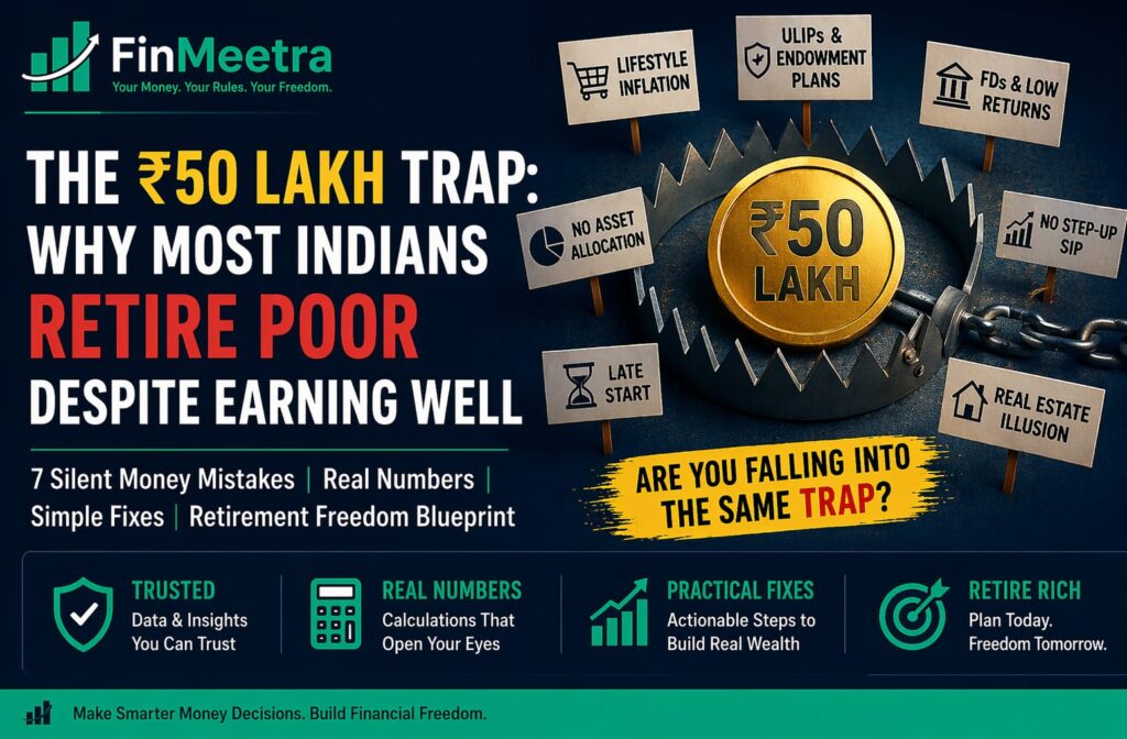 The ₹50 Lakh Trap: Why Most Indians Retire Poor Despite Earning Well