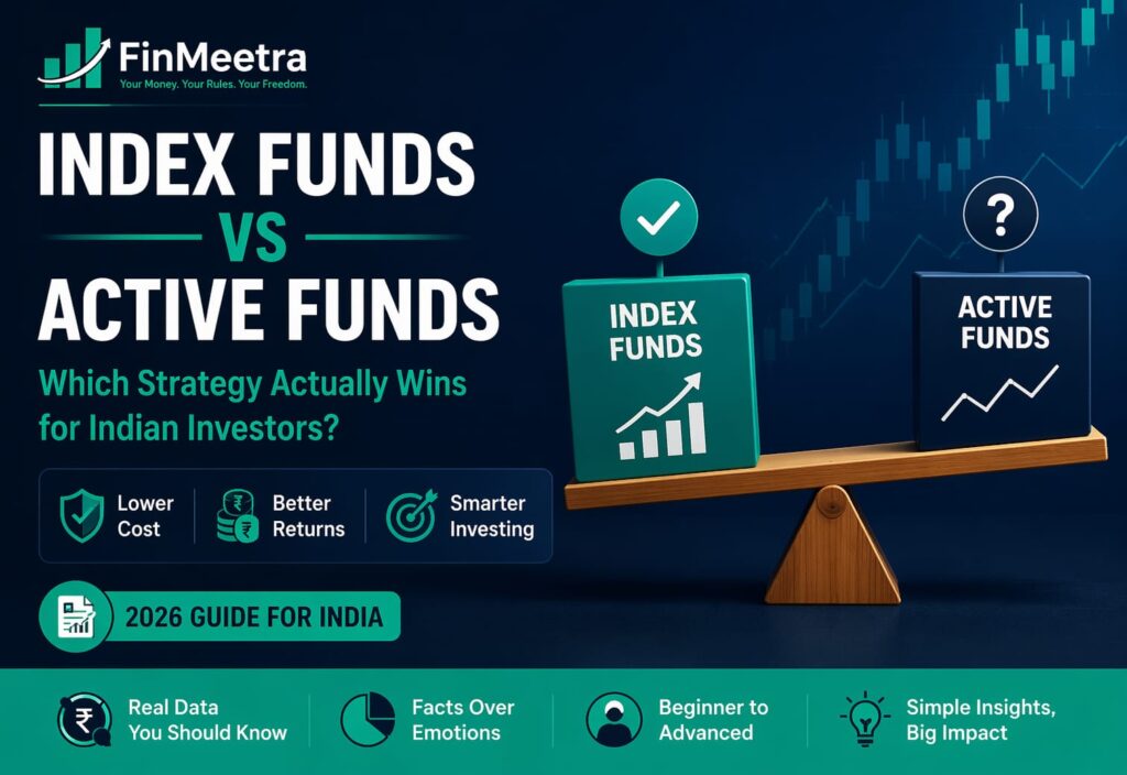 Index Fund Vs Active Fund - FinMeetra