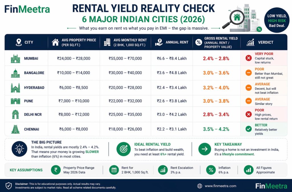 Rental Yield - FinMeetra